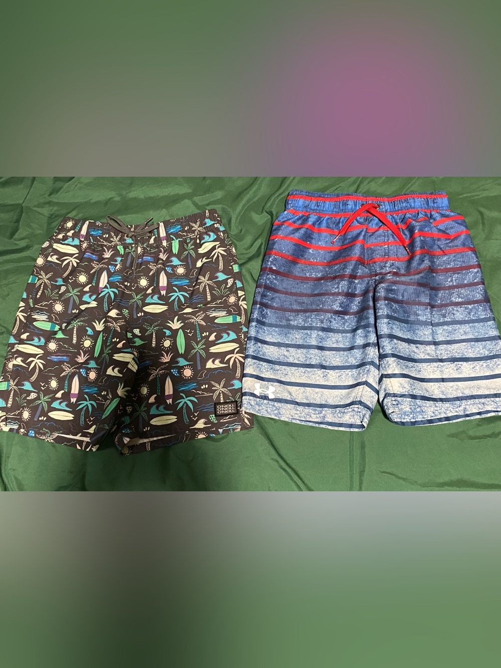 O'Neill and Under Armour Kids Swim Trunks Set